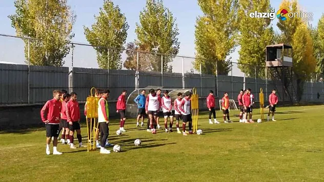 Elazığspor'da Hendekspor hazırlıkları sürüyor
