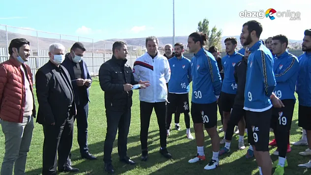 Elazığspor Gönüllüleri Derneği'nden Elazığspor'a Moral Ziyareti