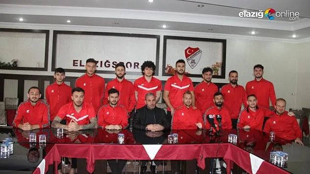 Elazığspor, kadrosuna 16 takviye yaptı