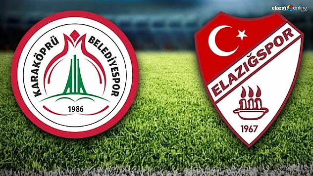 Elazığspor, Karaköprü deplasmanından puansız ayrıldı