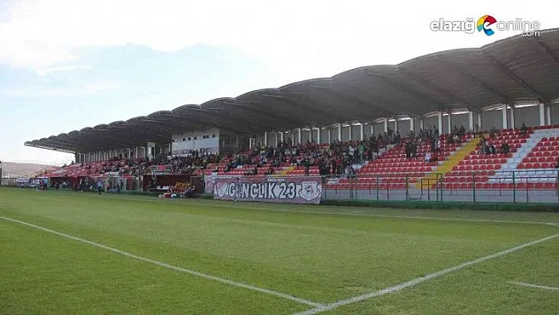 Elazığspor, sezonun en düşük seyircisi sayısıyla oynadı