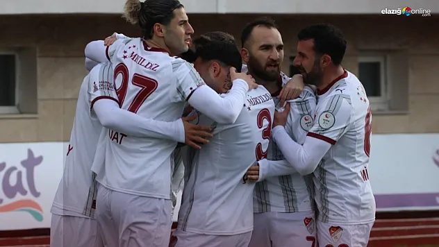 Gol makinesine dönüşen Elazığspor, Türkiye'nin zirvesinde!