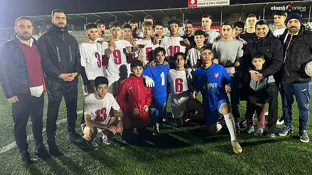 U16 Ligi'nde şampiyon Elazığspor