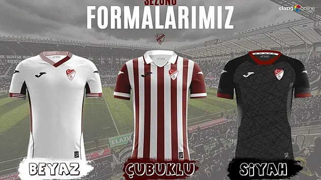 Elazığspor'un yeni sezon formaları görücüye çıktı