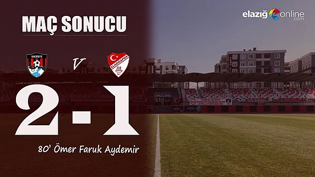 Elazığspor Van'dan eli boş dönüyor