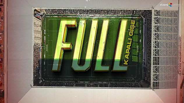 Büyük Elazığspor Taraftarı Yine Görevde: Elazığspor-Vanspor Maçı Kapalı Gişe!