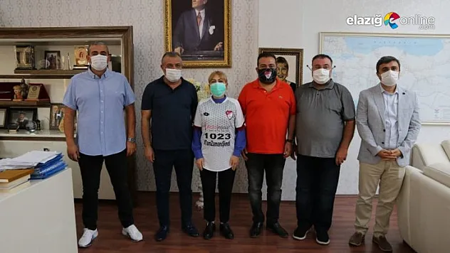 Elazığspor Yönetiminden Prof. Dr. Yasemin Açık'a Ziyaret