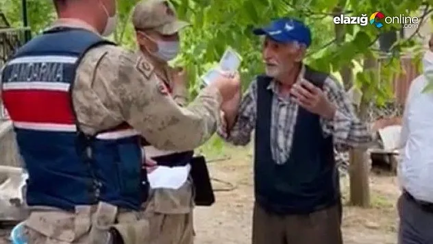 Emekli maaşı çalındı, jandarma aynı gün bulup getirdi