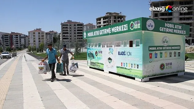 Mobil Atık Getirme Merkezleri oluşturuldu