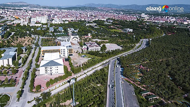 En yeşil kampüs sıralamasında Fırat Üniversitesi 13'üncü!