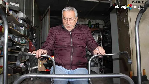 Engelli babası, yaptığı tasarımlarla engellilerin hayatlarını kolaylaştırdı