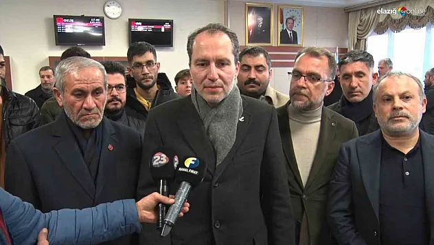 Dr. Fatih Erbakan: 'Allah bu felaketlerden ders almayı nasip etsin'