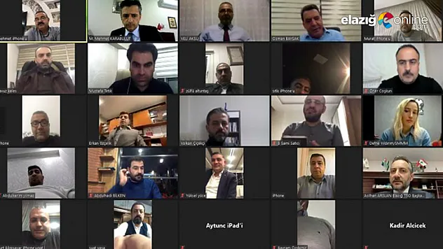 ETSO Kasım Ayı Meclis Toplantısını Video Konferans Sistemiyle Yaptı