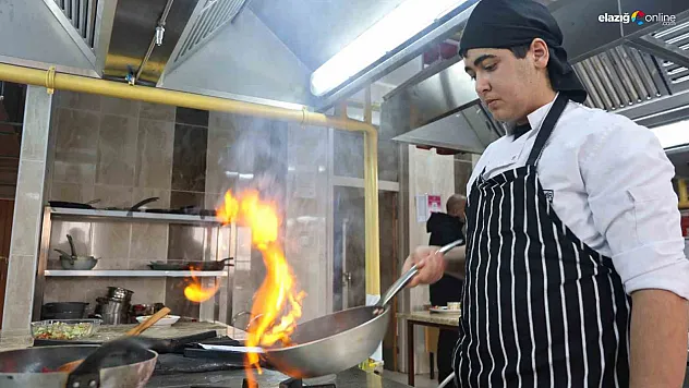 Günde 5 bin ekmek, bin çeşit yemek: Elazığ'ın gastronomi üssü bu lise!