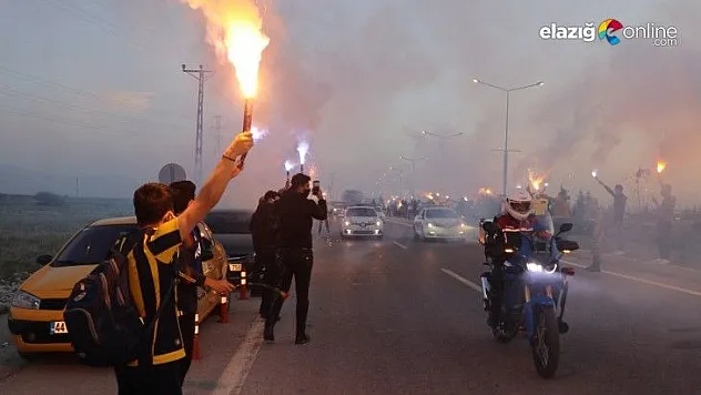 Fenerbahçe Malatya'da coşku ile karşılandı