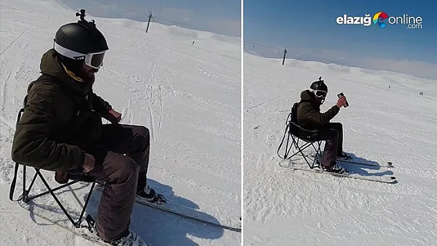 Fenomen kayakçıdan yeni bir etkileşim