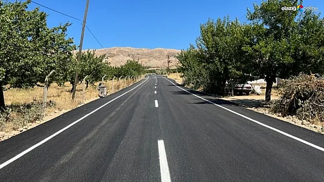 Kahraman şehidimiz Fethi Sekin'in kabrinin de bulunduğu köy yolu hizmete açıldı