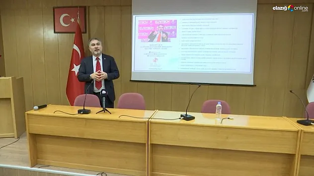 Fırat Üniversitesi meslek söyleşileri devam ediyor! Bu haftaki konuk MMG Başkanı Bülent Şen oldu