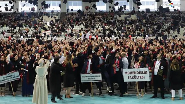 Fırat Üniversitesi'nde mezuniyet heyecanı!