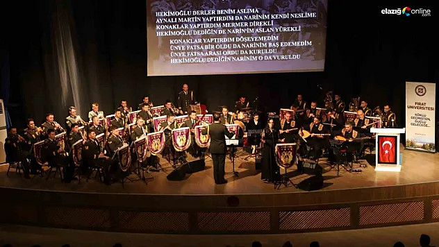 Fırat Üniversitesi'nin 50. yılına yakışan konser