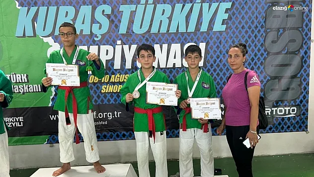 Elazığlı Genç Sporcu Umuthan Yağcı'dan Büyük Başarı: Türkiye 3.'sü