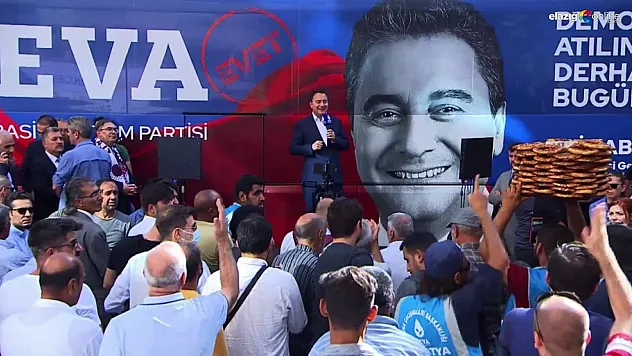 Genel Başkan Babacan Elazığlılara seslendi: 'Değişimle kazanan millet olacak'