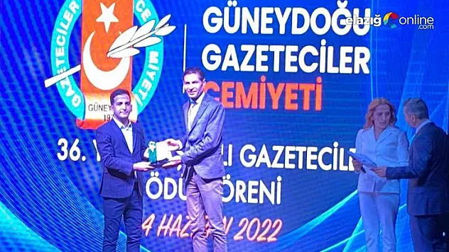 GGC'den Öz Sağlık İş Sendikası Diyarbakır Şube Başkanı Aküzüm'e teşekkür plaketi
