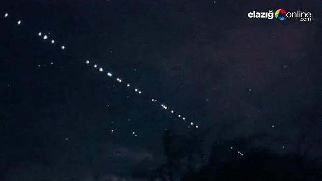 Gökyüzündeki sıralı gizemli yıldızlar merak oluşturdu