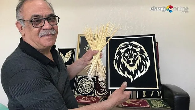 Ekini sanata dönüştürüyor