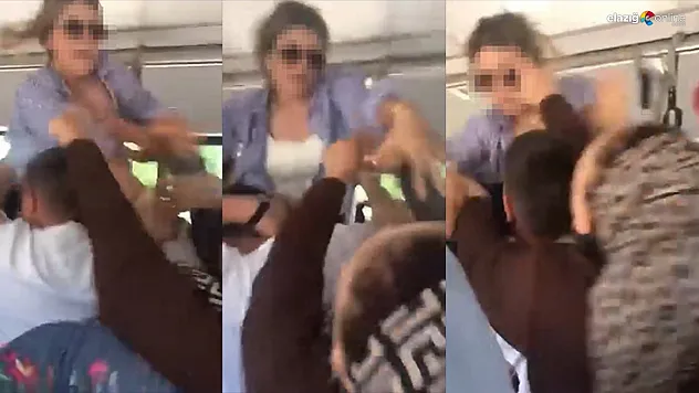 Harput Seferinde Gerginlik: Kadın Yolcular Yumruk Yumruğa Kavga Etti!