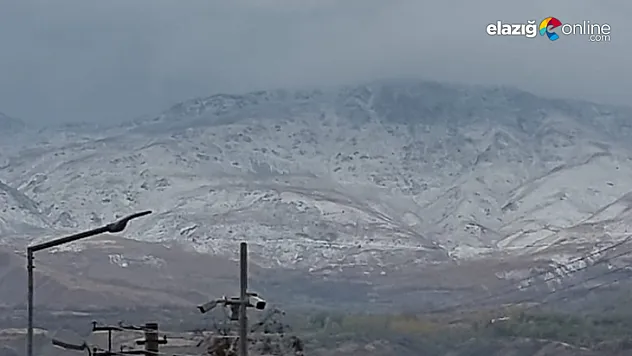 Hazarbaba dağı beyaza büründü