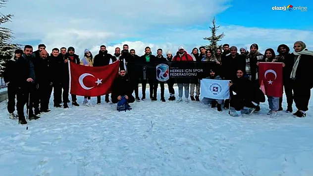 Hazarbaba Dağı'nda Karla Kaplı Zirvede Trekking Heyecanı!