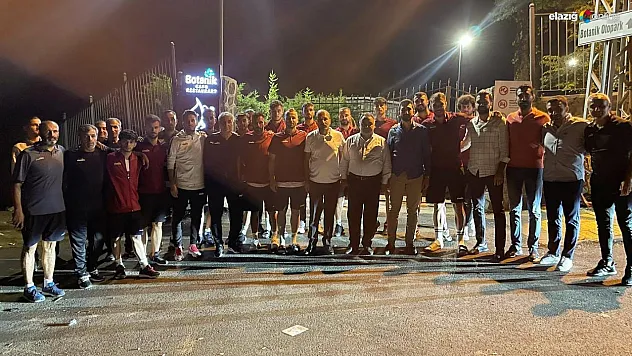 Hemşehrimiz Tekataş Elazığspor'u Yomra'da da yalnız bırakmadı