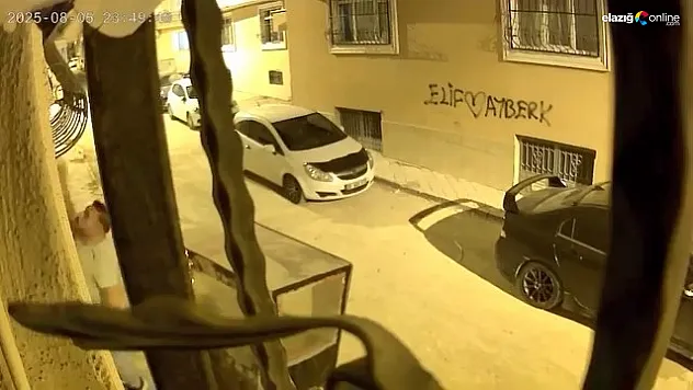 Elazığ'da Film Gibi Hırsızlık Girişimi: O Anlar Kamerada!