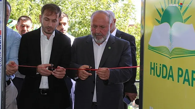 HÜDA PAR teşkilatlanmaya devam ediyor! Alacakaya İlçe Teşkilatının açılışı yapıldı