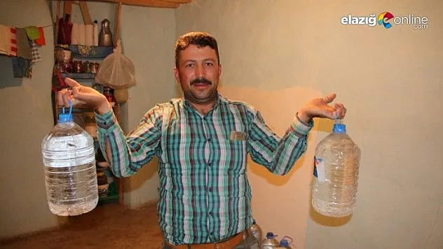 İçecekleri suyu bidonlarla getiriyorlar