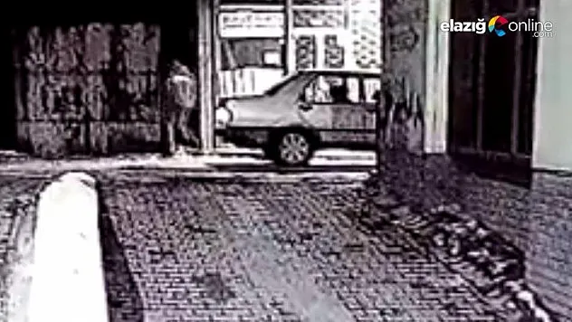 İki kişinin zor kaldırdığı demir tezgahı, hırsız tek başına çaldı