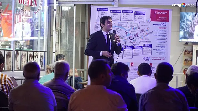 İl Başkanı Akın Elazığ'ı karış karış gezmeye devam ediyor!