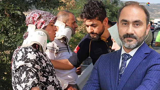 İl Başkanı Duran düğün dönüşü kaza yapan kazazedeleri yalnız bırakmadı