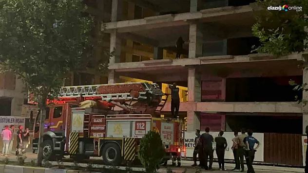 Elazığ'da intihar girişimi!