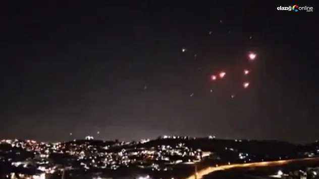 İsrail Ordusu İran'a Yeni Saldırı Başlattı, İran'dan Misilleme Füze Yağmuru
