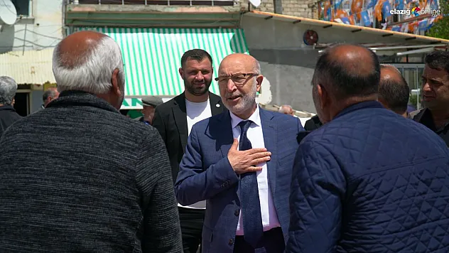 İYİ Parti Elazığ Milletvekili Adayı Av. Dr. İrfan Sönmez Baskil'de