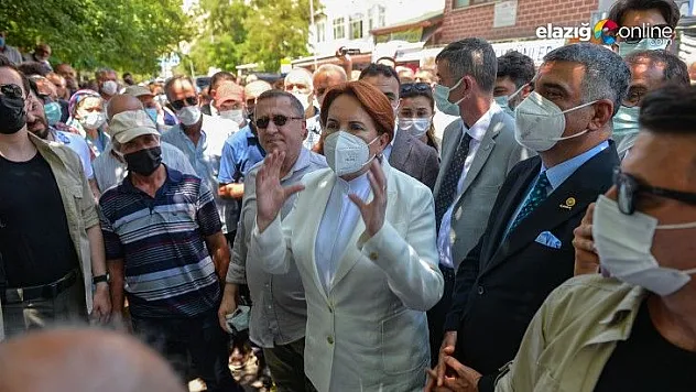 İyi Parti Genel Başkanı Meral Akşener Tunceli'de