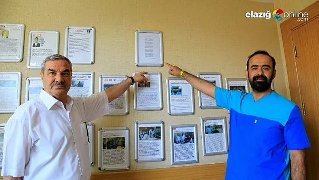 İyileşen hastadan doktoruna şiirli teşekkür