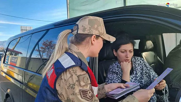 Elazığ jandarmasından KADES bilgilendirmesi