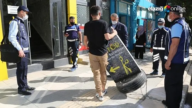 Kaldırım işgali yapanlara denetim