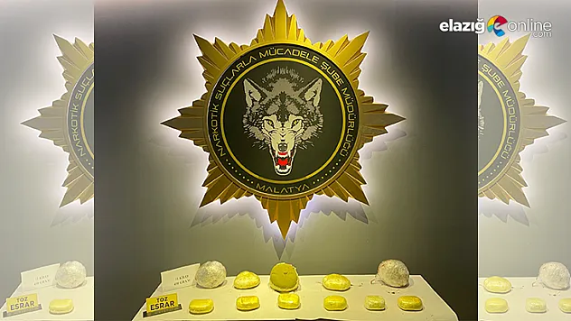 Kale'de 11 kilo 450 gram esrar ele geçirildi