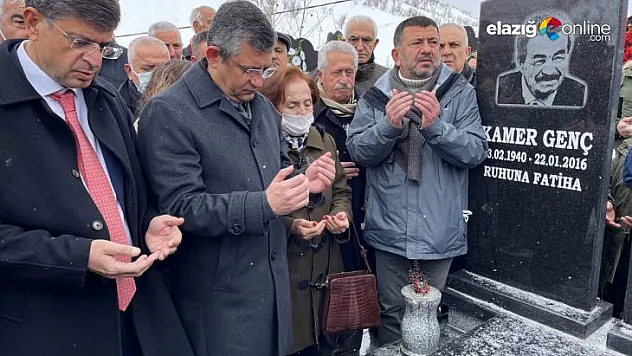 Kamer Genç mezarı başında anıldı