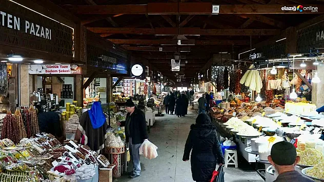 Elazığ tarihi Kapalı Çarşı'ya kültürel dokunuş!