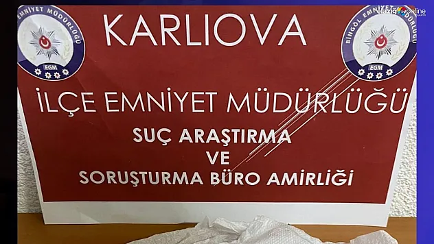 Karlıova'da uyuşturucuyla mücadele